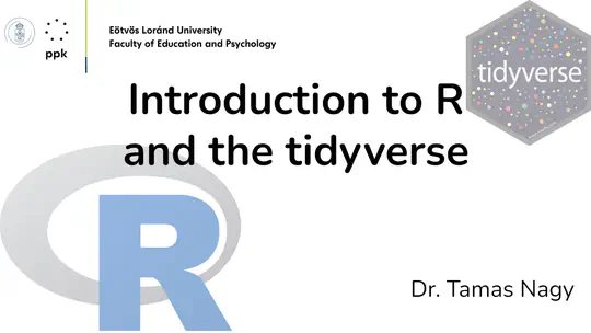 Introduction to R and the tidyverse